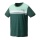 Yonex Sport-Tshirt Crew Neck Stripes 2023 grün Herren